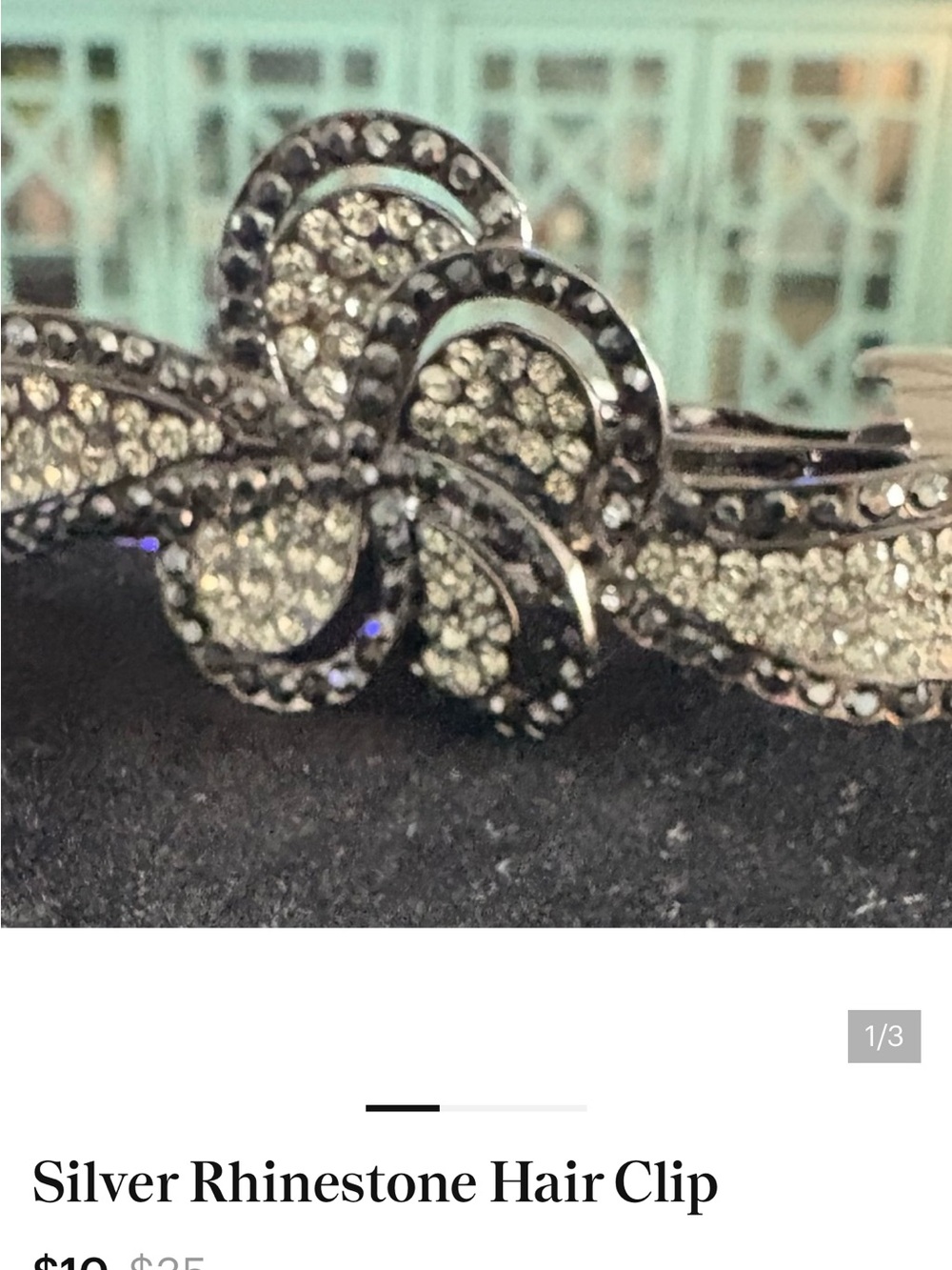 Bundle Rhinestone Hair Clips - Picture 5 of 5